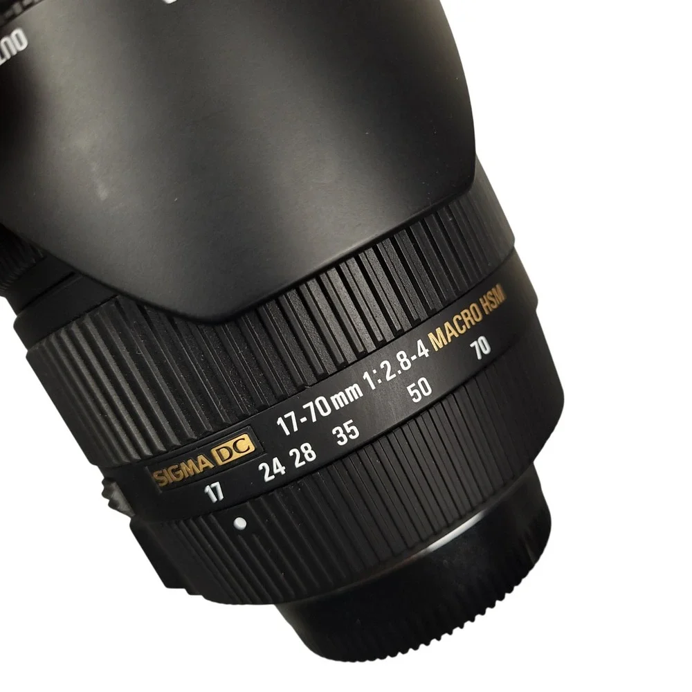 Sigma 17-70mm F2.8-4 DC Macro OS HSM Nikon AF DX Lens 668306 72mm In Box